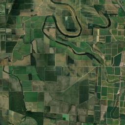 Cades Arkansas map(satellite map)