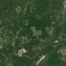 Bangor Alabama map(satellite map)