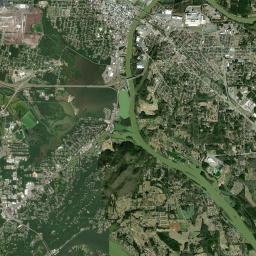 Rainbow City Alabama map(satellite map)