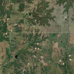 Love County Satellite Map