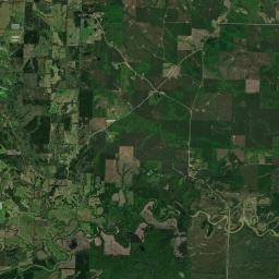 Bowen Arkansas map(satellite map)