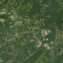 Straight Mountain Alabama map(satellite map)