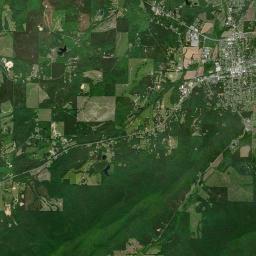 Piedmont Alabama map(satellite map)