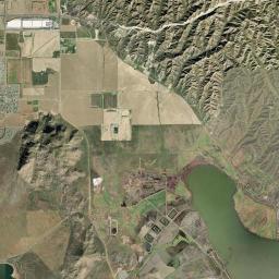 Moreno California map(satellite map)
