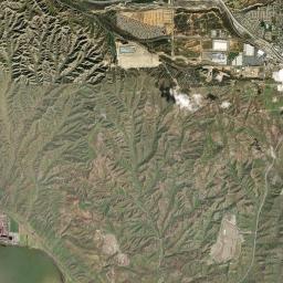 Eden Hot Springs California map(satellite map)