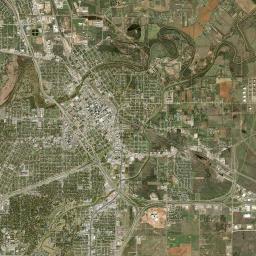 Wichita Falls Satellite Map
