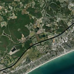 North Myrtle Beach Satellite Map