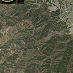 Beeks Place California map(satellite map)