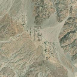 Indio Hills California map(satellite map)