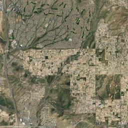Anthem Arizona map(satellite map)