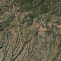 Gila County Satellite Map