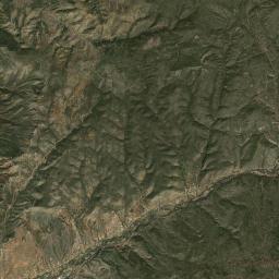 East Fork Arizona map(satellite map)