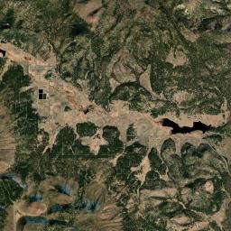 Alpine Arizona map(satellite map)