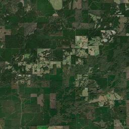 Plantersville Arkansas Satellite Map