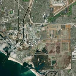 Huntington Harbor Mobile Home Park California map(satellite map)