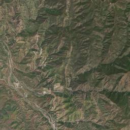 Silverado California map(satellite map)