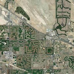 Bermuda Dunes California map(satellite map)