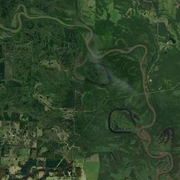 White Cliffs Arkansas Satellite Map