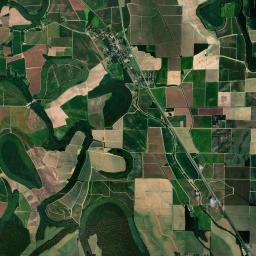 Tillar Arkansas Satellite Map