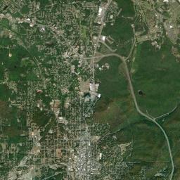 Saks Alabama map(satellite map)
