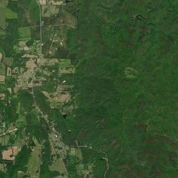 White Alabama map(satellite map)