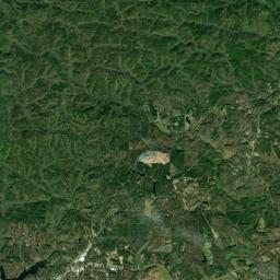 Cleburne County Satellite Map