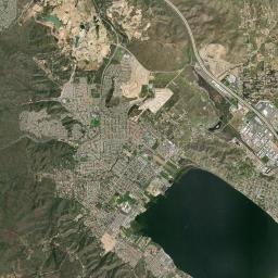 North Elsinore California map(satellite map)