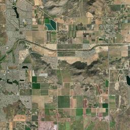 Menifee Lakes California map(satellite map)