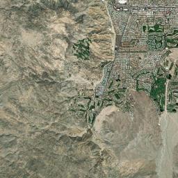 Cahuilla Hills California map(satellite map)