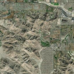 La Quinta Satellite Map