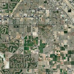 Indio California map(satellite map)
