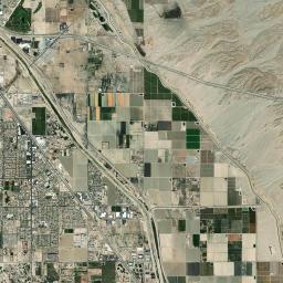 Coachella California map(satellite map)