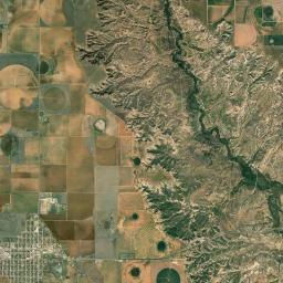 Crosbyton Satellite Map