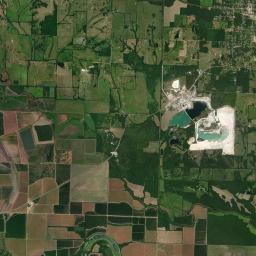 Foreman Arkansas map(satellite map)