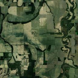 Sunflower County Satellite Map