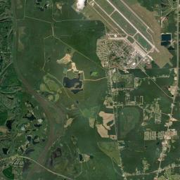 Columbus Air Force Base Satellite Map