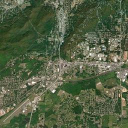 West End Anniston Alabama map(satellite map)