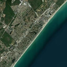 Surfside Beach Satellite Map