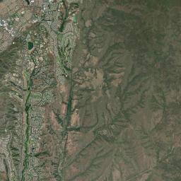 Coto De Caza California map(satellite map)