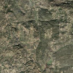 Oakridge Ranches California map(satellite map)