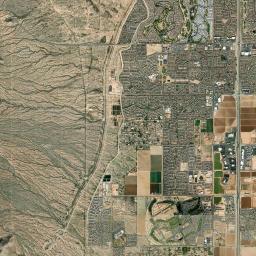 Waddell Arizona map(satellite map)