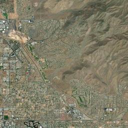 Taliesin West Arizona map(satellite map)