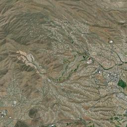 Fountain Hills Arizona map(satellite map)