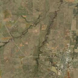 Archer City Satellite Map