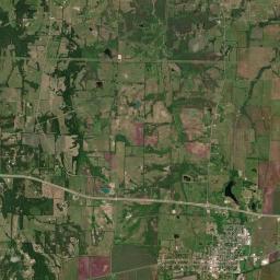 Honey Grove Satellite Map