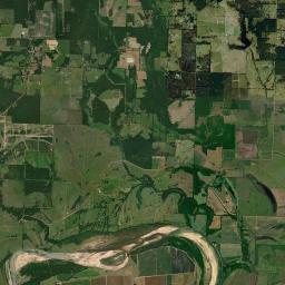 Pine Prairie Arkansas Satellite Map