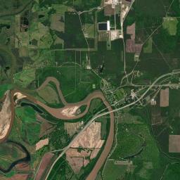 Fulton Arkansas map(satellite map)