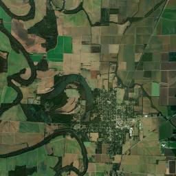 Dermott Arkansas map(satellite map)