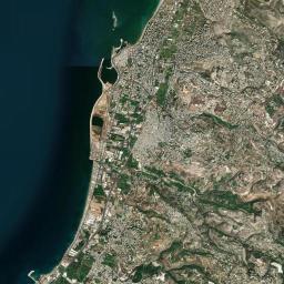 Ghazieh Satellite Map