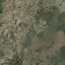 La Cresta California map(satellite map)